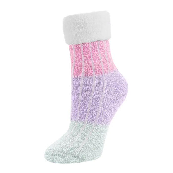 Sof Sole FIRESIDE Cozy Lodge Socks - Pastel