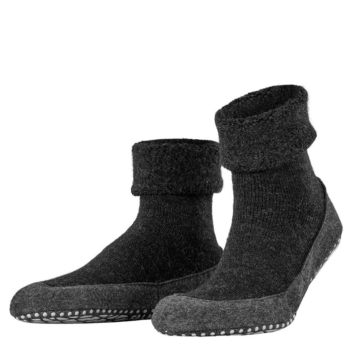 Falke Men's Cosyshoe Slipper Socks - Black