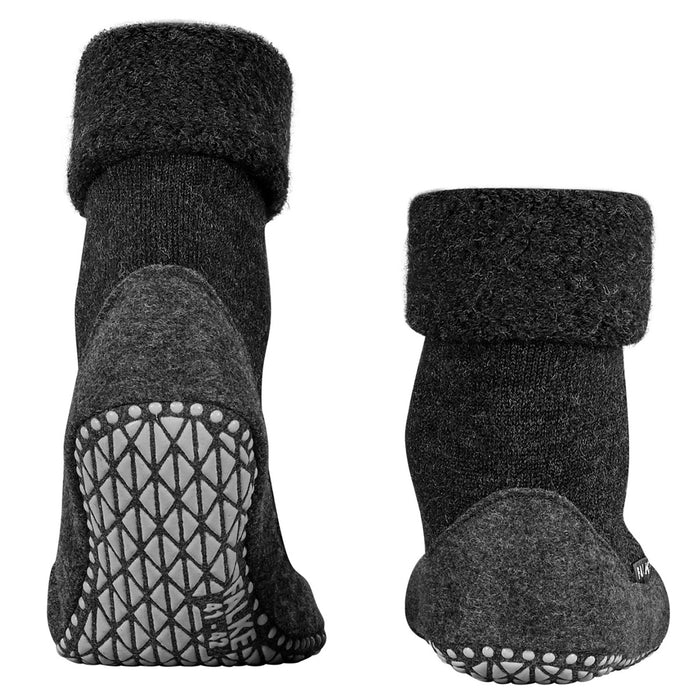 Falke Men's Cosyshoe Slipper Socks - Black