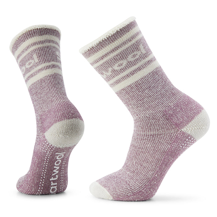 Smartwool Slipper Socks Crew Socks - Bordeaux