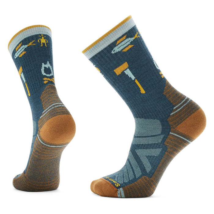 Smartwool Hike Camp Gear Light Cushion Crew Socks - Twilight Blue