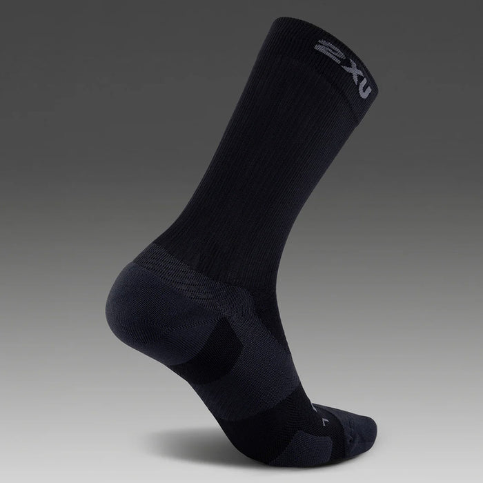 2XU Vectr Light Cushion Crew Socks - Black