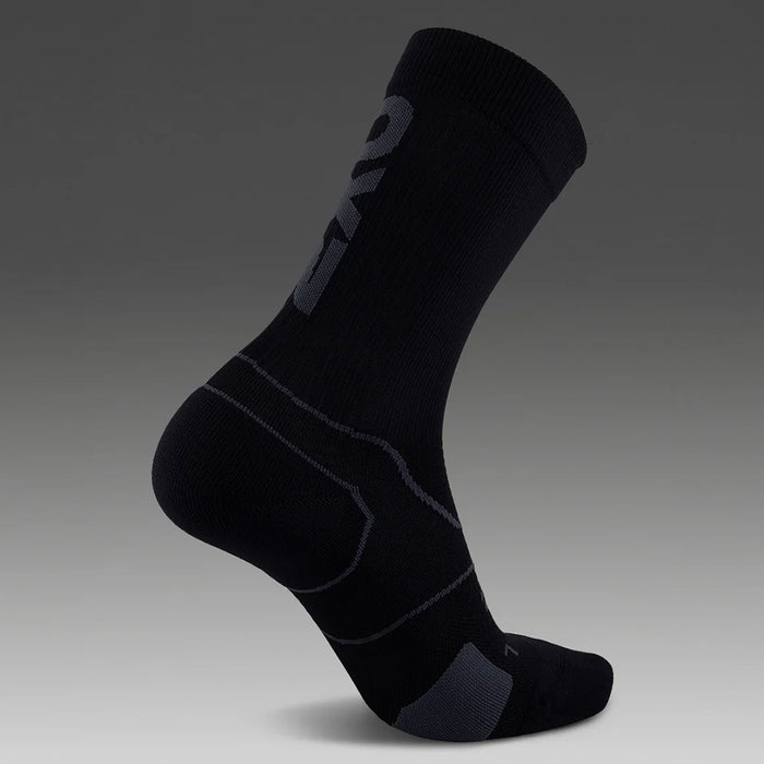 2XU Vectr Cushion Crew Socks - Black