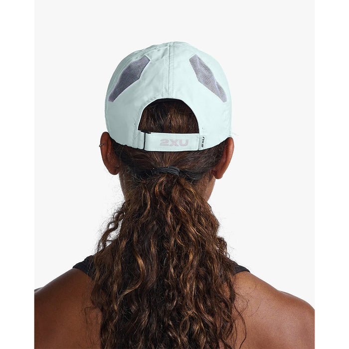 2XU Running Cap - Glacier/White