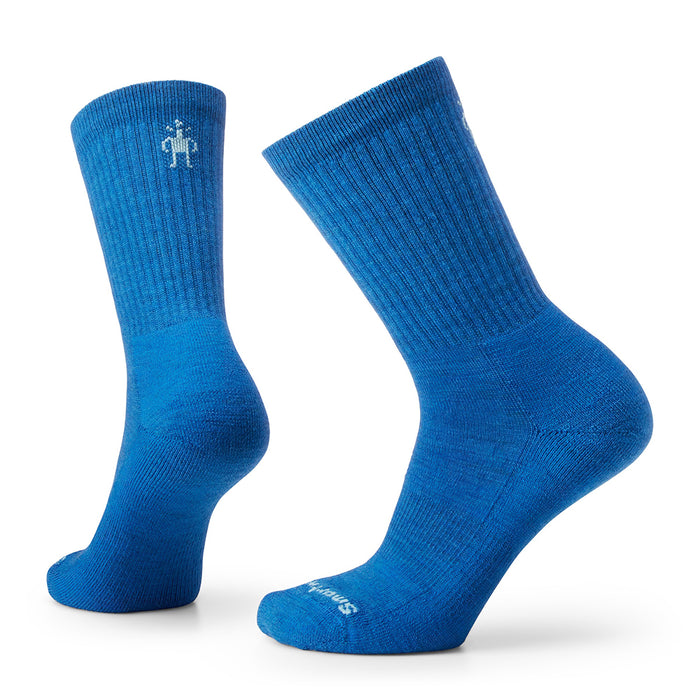 Smartwool Everyday Solid Rib Crew Socks - Laguna Blue