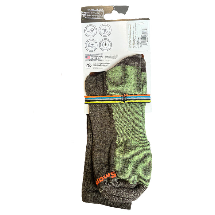 Smartwool Everyday Solid Rib Crew Socks - Winter Moss