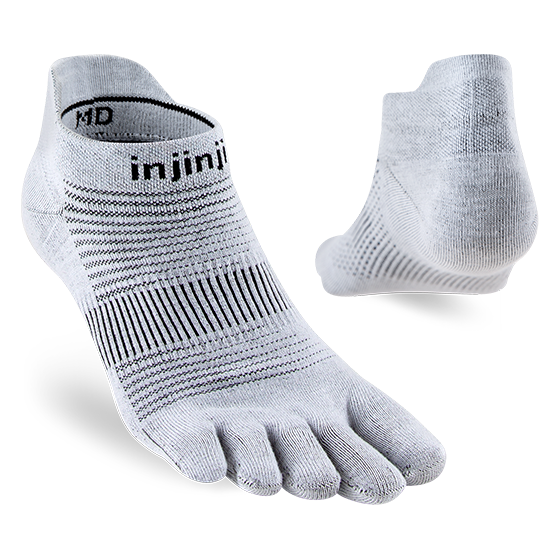 Injinji Sport Original Weight Mini-Crew Toesocks - Injinji Australia