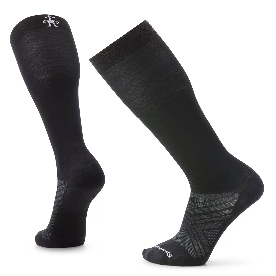 Smartwool Unisex Ski Zero Cushion OTC Socks - Black