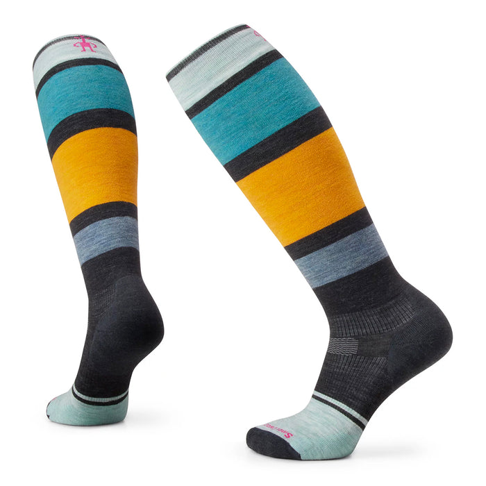 Smartwool Women's Snowboard Targeted Cushion OTC Socks - Charcoal