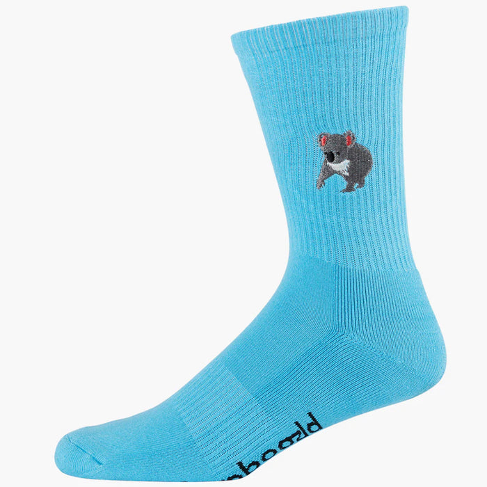 Bamboo Men's Socks - Koala Zoo Conservation Socks