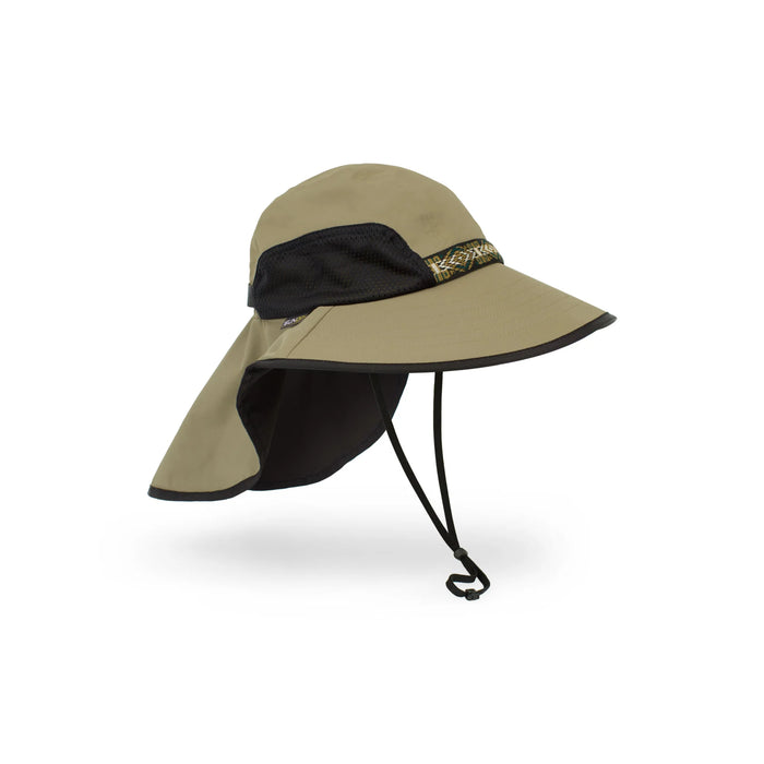 Adventure Sun Hat - Sand/Black