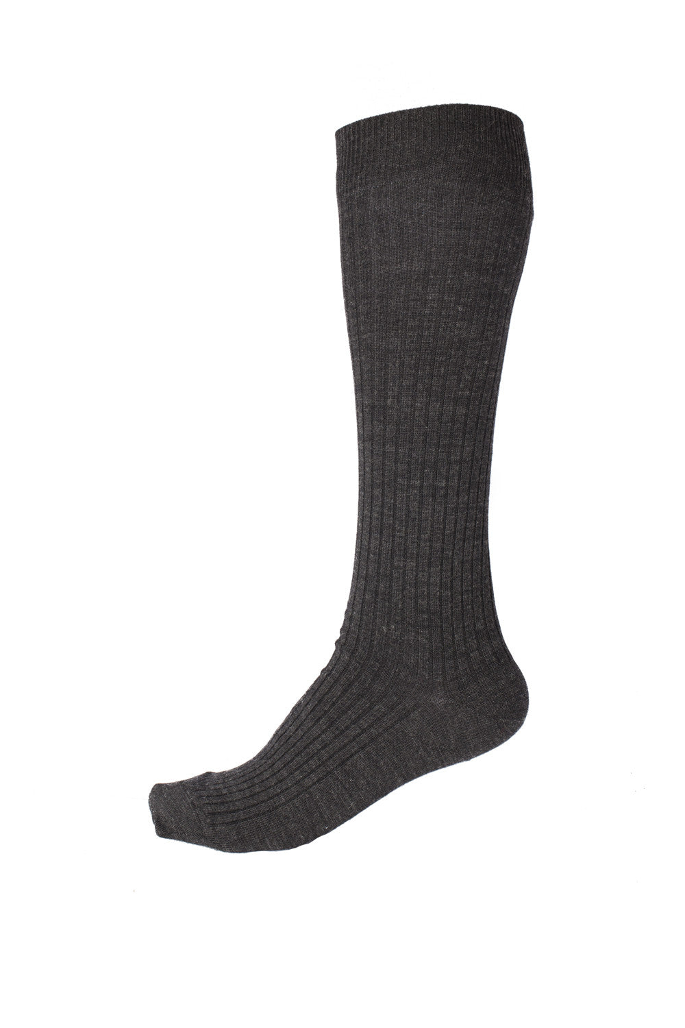 Pussyfoot Men's Wool Long Socks - Charcoal